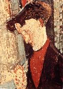 Amedeo Modigliani Portrait of Franck Burty Haviland oil painting on canvas